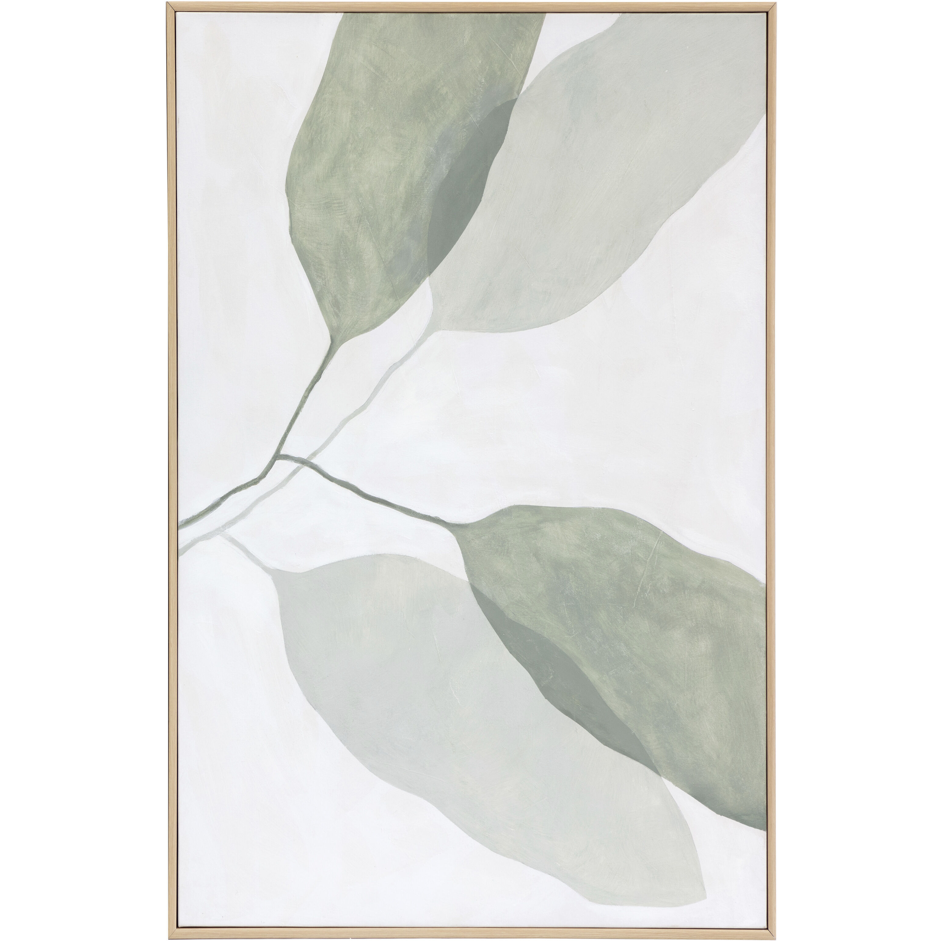 Calm Reflection 50 X 40 inch Hand Painted Art, Set Of 2